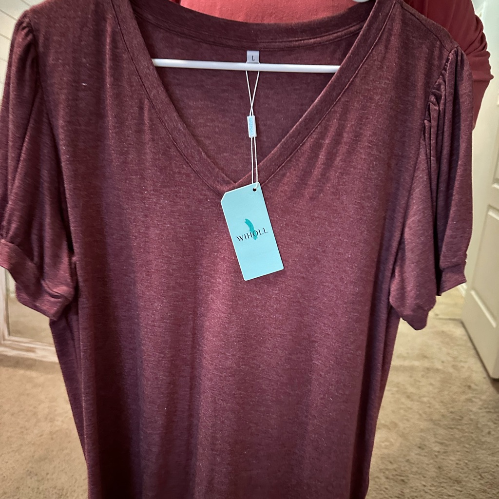 Dark Pink/Maroon Shirt